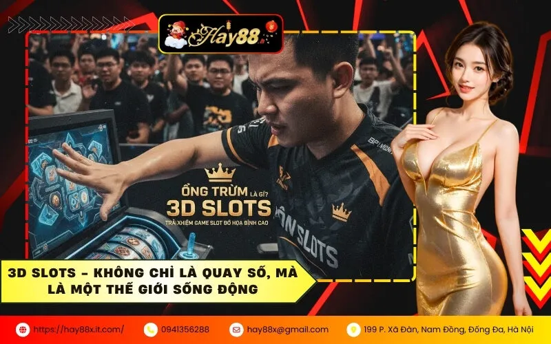 3D Slots - Không Chỉ Là Quay Số, Mà Là Một Thế Giới Sống Động