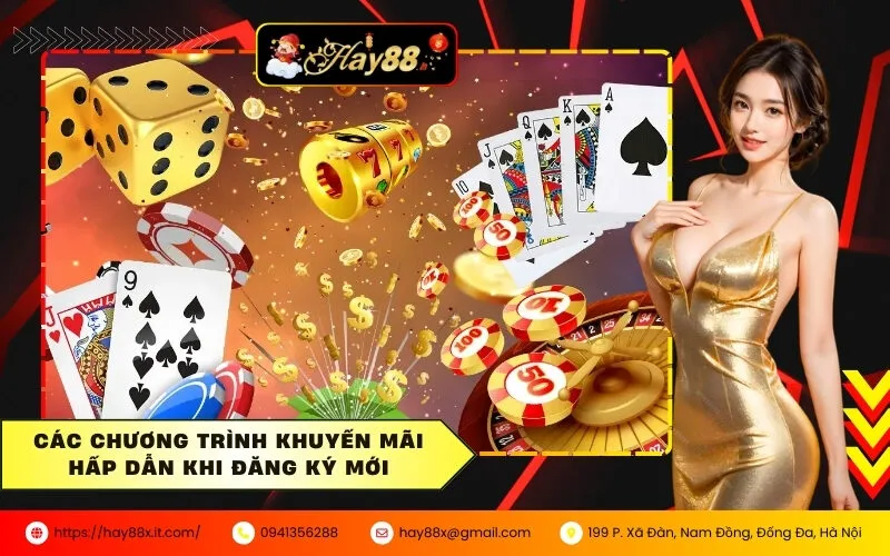 Các chương trình khuyến mãi hấp dẫn khi đăng ký mới