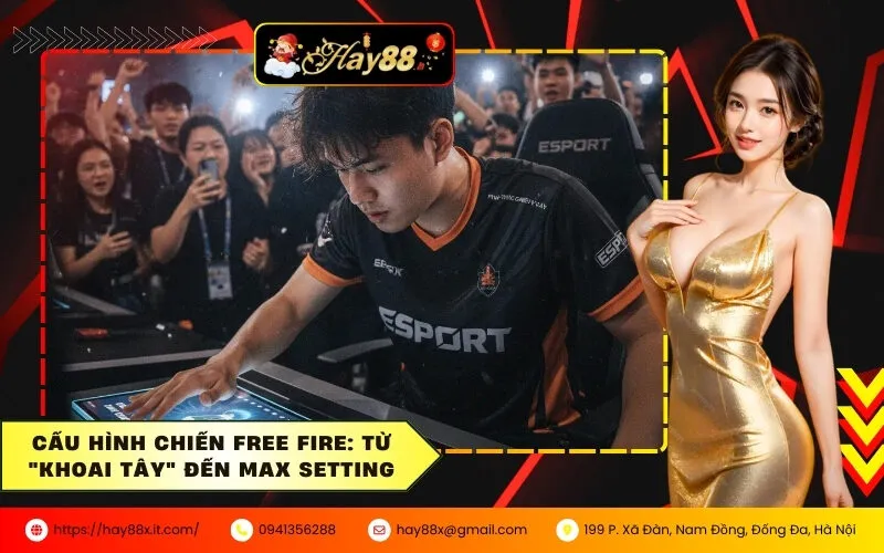 Cấu hình chiến Free Fire Từ khoai tây đến max setting