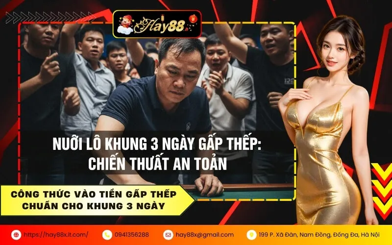 Công thức vào tiền gấp thếp chuẩn cho khung 3 ngày