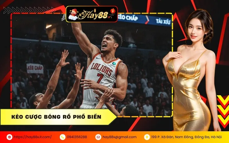 Kèo Cược Bóng Rổ Phổ Biến